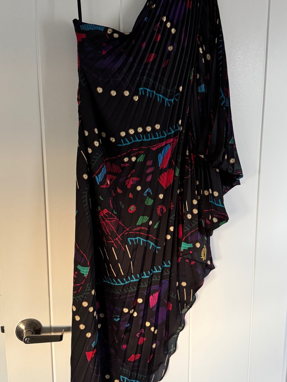 Hutch Pleated Asymmetric Dress - Picture 2 of 5